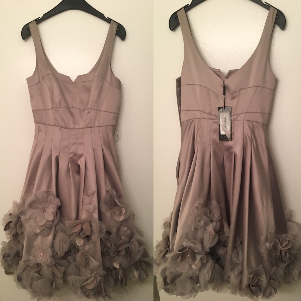 Karen Millen Champagne Dress size 4